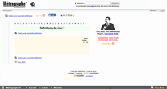 Desktop Screenshot of metrographe.fr